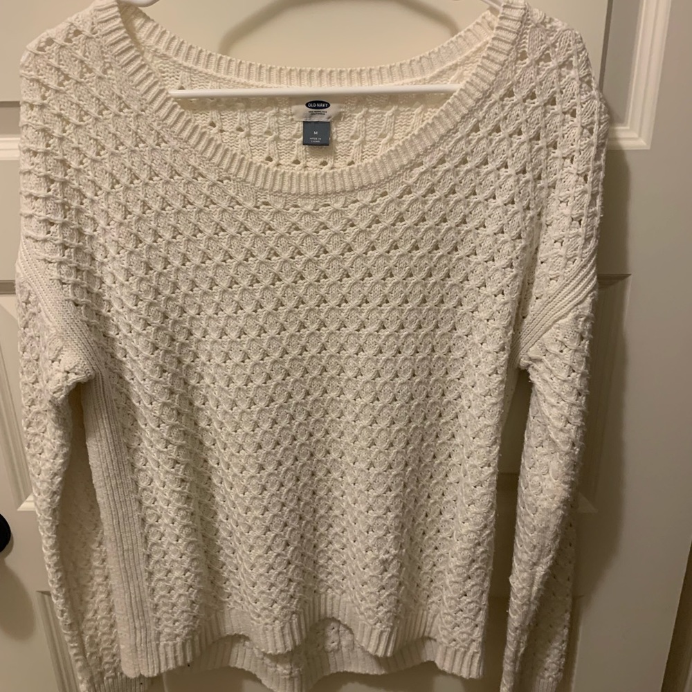 Cream sweater
